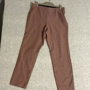 stretch cropped dress pants a new day size‎ 8 plaid